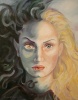 Paintings, Oil on canvas, Split mind 2